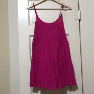 American Eagle magenta summer dress